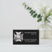 Masonisches Kreuz Visitenkarte (Stehend Vorderseite)