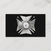 Masonisches Kreuz Visitenkarte (Rückseite)
