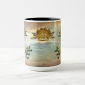 Masonisches Leben (Kosmos) Tasse (Zentrum)