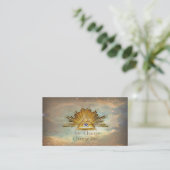 Masonisches Leben (Kosmos) Visitenkarte (Stehend Vorderseite)