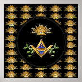 Masonisches Leben Poster (Vorne)