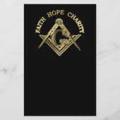 Masonisches Symbol Flyer (Vorne)