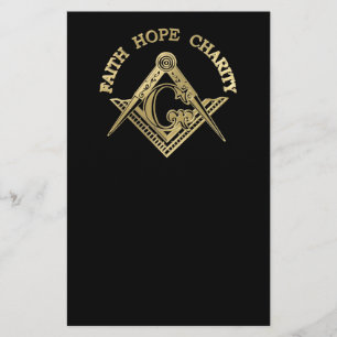 Masonisches Symbol Flyer