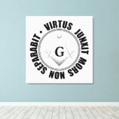 Masonisches Symbol Leinwanddruck (Insitu (Holzboden))