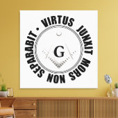 Masonisches Symbol Leinwanddruck (Insitu (Wohnzimmer))