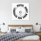 Masonisches Symbol Leinwanddruck (Insitu (Schlafzimmer))