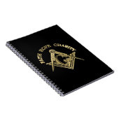 Masonisches Symbol Notizblock (Rechte Seite)