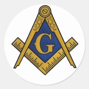 MASONS CLASSIC ROUND STICKERS