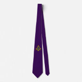 MASONS CUSTOM-KRAWATTE (lila) Krawatte (Vorderseite)