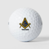MASONS Custom Wilson Ultra 500 Distance Golf Balls Golfball (Vorderseite)