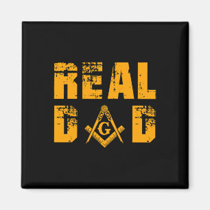 Masons echter Vater Masonic Mason Vatertag Unabhän Magnet
