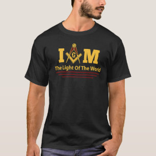 Masons Ich bin das Licht der Welt-Masonic-Vater' T-Shirt