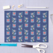Masons Jar Floral Muster Seidenpapier (Handwerk)