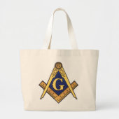 MASONS JUMBO STOFFBEUTEL (Vorne)