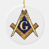 MASONS KERAMIKORNAMENT (Hinten)