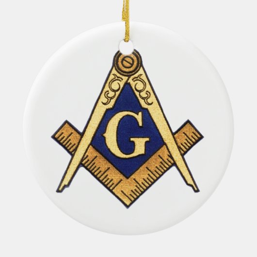 MASONS KERAMIKORNAMENT (Hinten)