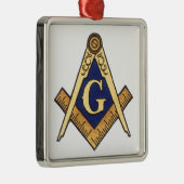 MASONS ORNAMENT AUS METALL (Rechts)