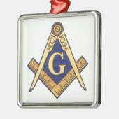 MASONS ORNAMENT AUS METALL (Links)