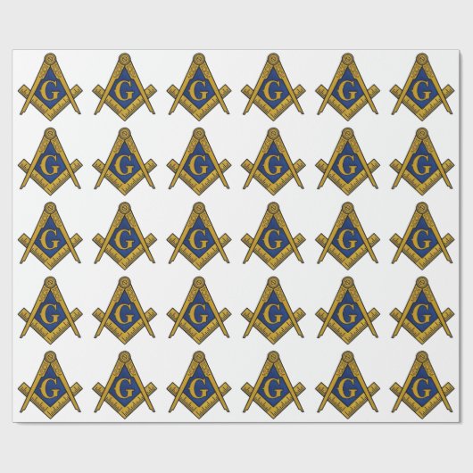 MASONS-PAPIER GESCHENKPAPIER (Flach)
