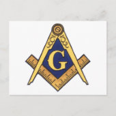 MASONS POSTKARTE (Vorderseite)