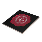 Masonwachs-Siegel Fliese (Seite)