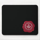 Masonwachs-Siegel Mousepad (Vorne)