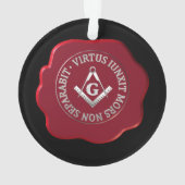 Masonwachs-Siegel Ornament (Rückseite)