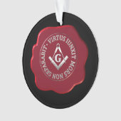 Masonwachs-Siegel Ornament (Vorderseite)