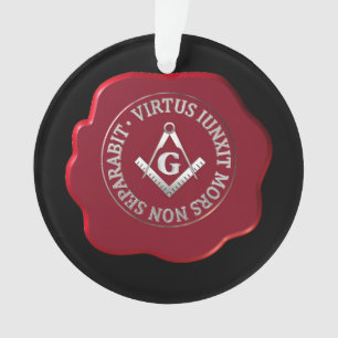 Masonwachs-Siegel Ornament