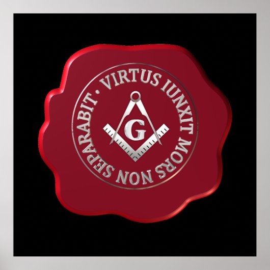 Masonwachs-Siegel Poster (Vorne)