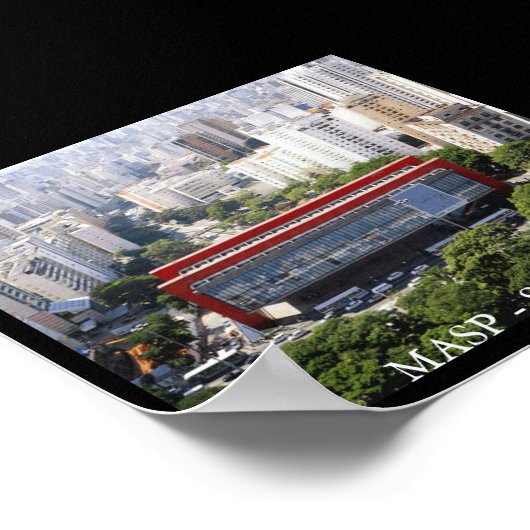MASP - São Paulo Poster (Ecke)