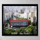 MASP - São Paulo Poster (Vorne)