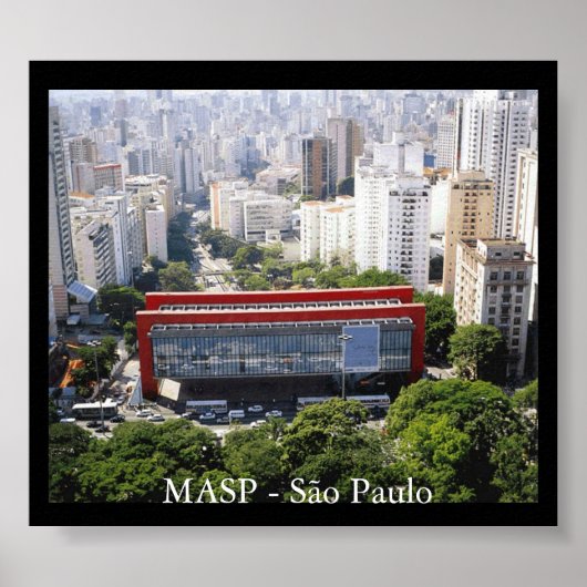 MASP - São Paulo Poster (Vorne)