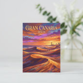 Maspalomas-Dünen Spanien Postkarte (Stehend Vorderseite)