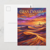 Maspalomas-Dünen Spanien Postkarte (Vorne/Hinten)
