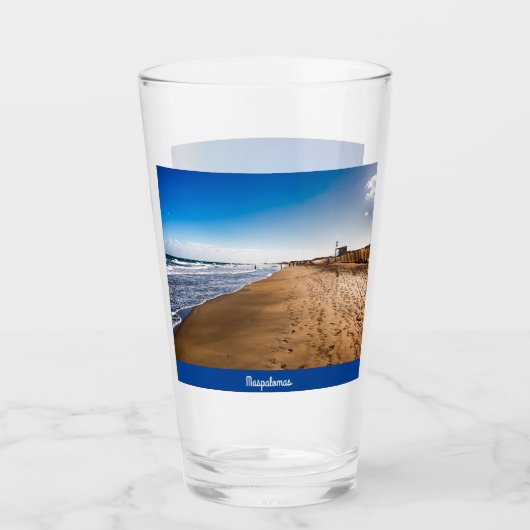 Maspalomas Glas (Vorderseite)
