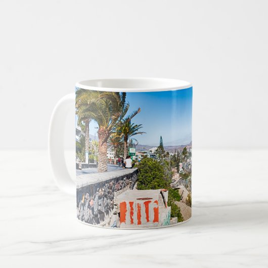 Maspalomas Kaffeetasse (Vorderseite Links)