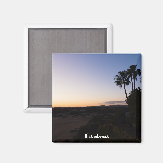 Maspalomas Magnet (Vorderseite/Rückseite)