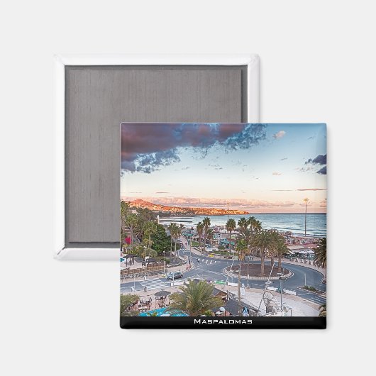 Maspalomas Magnet (Vorderseite/Rückseite)
