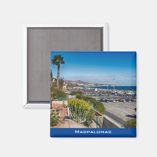 Maspalomas Magnet (Vorderseite/Rückseite)