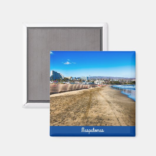 Maspalomas Magnet (Vorderseite/Rückseite)
