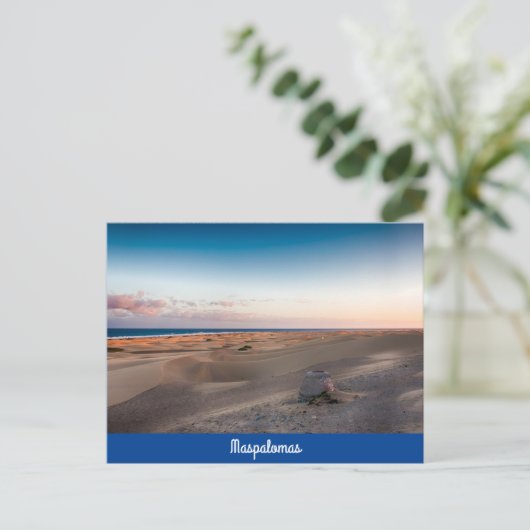 Maspalomas Postkarte (Stehend Vorderseite)