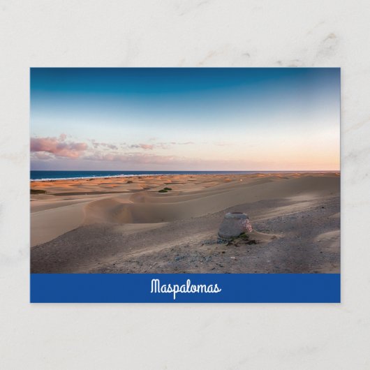 Maspalomas Postkarte (Vorderseite)