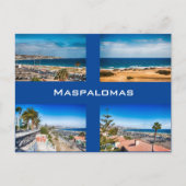 Maspalomas Postkarte (Vorderseite)