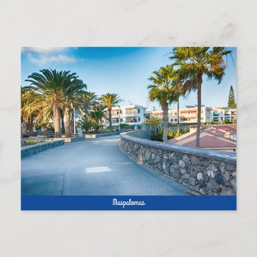 Maspalomas Postkarte (Vorderseite)