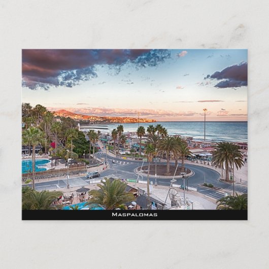 Maspalomas Postkarte (Vorderseite)