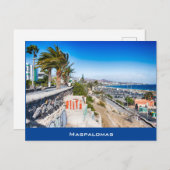 Maspalomas Postkarte (Vorne/Hinten)