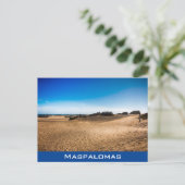 Maspalomas Postkarte (Stehend Vorderseite)