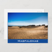 Maspalomas Postkarte (Vorne/Hinten)