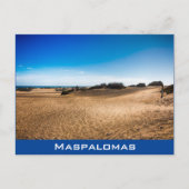 Maspalomas Postkarte (Vorderseite)